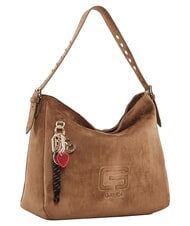 GAUD&Igrave; GRETA SUEDE Shoulder bag with charm sand - Women&rsquo;s Bags - 2