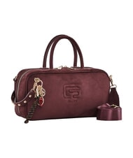 GAUD&Igrave; GRETA SUEDE Handbag with shoulder strap and charm - Women&rsquo;s Bags
