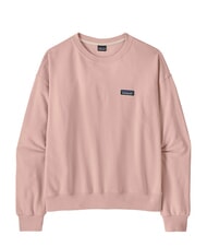 PATAGONIA DAILY Ribbed sweatshirt, pure cotton pink frost - Women's Sweatshirts - 5