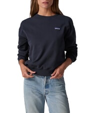 PATAGONIA DAILY Ribbed sweatshirt, pure cotton sunken blue - Women's Sweatshirts - 4