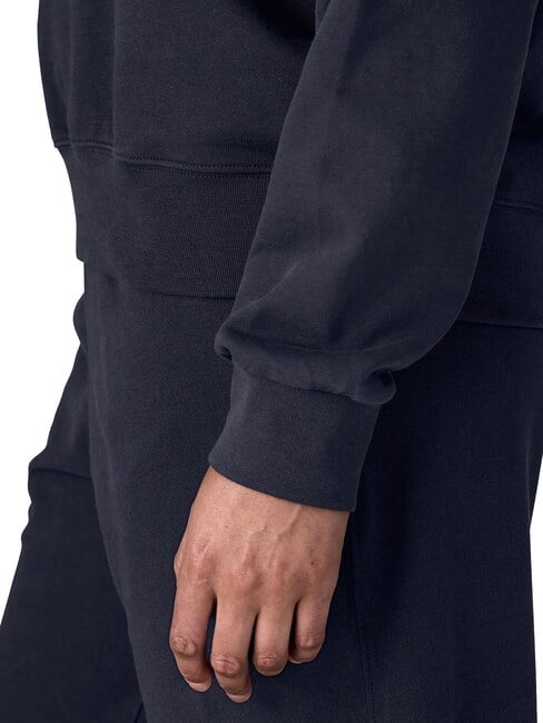 DAILY Ribbed sweatshirt, pure cotton sunken blue - Women's Sweatshirts