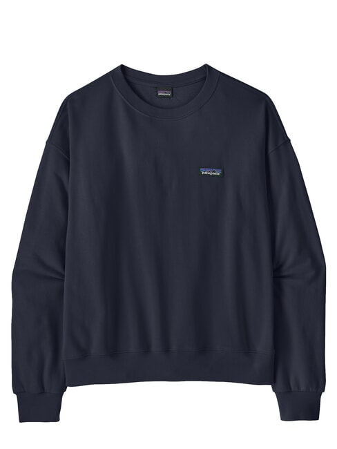 DAILY Ribbed sweatshirt, pure cotton sunken blue - Women's Sweatshirts