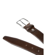 PIQUADRO belt C56, in leather, can be cut to size - Belts