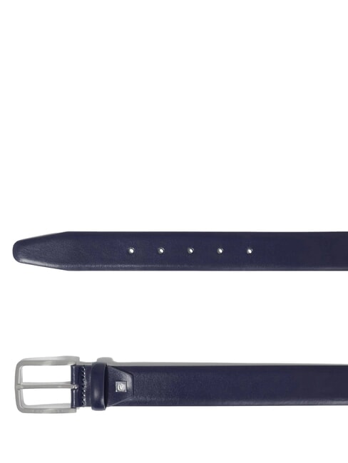 belt C56, in leather, can be cut to size BLUS - Belts