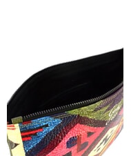 GABS BEYONCE MULTICOLOR M Leather clutch bag with shoulder strap file - Women&rsquo;s Bags - 5