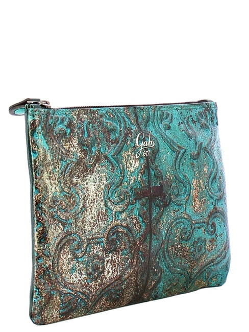 BEYONCE MULTICOLOR M Leather clutch bag with shoulder strap Casablanca - Women&rsquo;s Bags