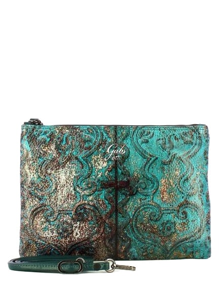 BEYONCE MULTICOLOR M Leather clutch bag with shoulder strap Casablanca - Women&rsquo;s Bags