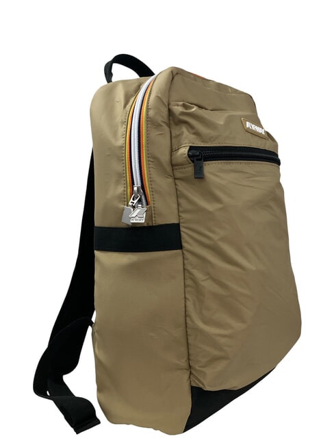 MID LAON Water-repellent nylon backpack beige khaki - Backpacks & School and Leisure
