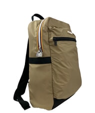KWAY MID LAON Water-repellent nylon backpack beige khaki - Backpacks & School and Leisure - 2