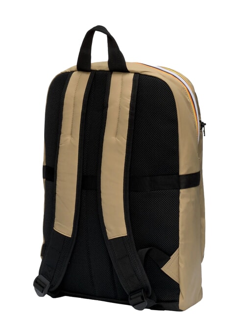LAON Nylon backpack beige khaki - Backpacks & School and Leisure
