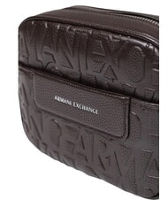 ARMANI EXCHANGE LIZ PEBBLE Camera bag with embossed logo antagonist - Women&rsquo;s Bags - 5