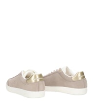 ARMANI EXCHANGE BEA Leather sneakers script+pale gold - Women&rsquo;s shoes - 3