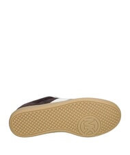 MICHAEL KORS JOVIE Leather sneakers chocolate - Women&rsquo;s shoes - 5