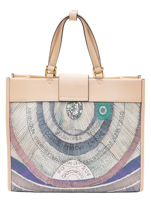 PLANETARIUM Handbag, with shoulder strap watercolor/beige - Women&rsquo;s Bags