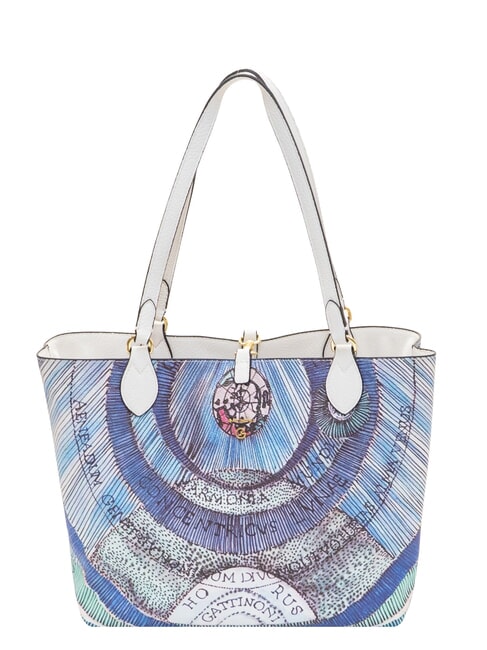 PLANETARIUM Double-sided shopper white/aquamarine - Women&rsquo;s Bags