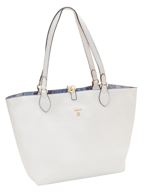PLANETARIUM Double-sided shopper white/aquamarine - Women&rsquo;s Bags