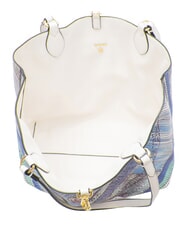 GATTINONI PLANETARIUM Double-sided shopper white/aquamarine - Women&rsquo;s Bags - 8