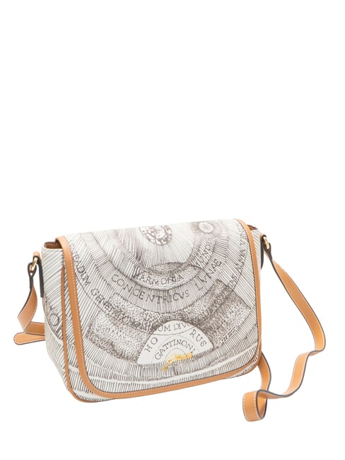 PLANETARIUM Shoulder bag with flap ink sepia/lt tan - Women&rsquo;s Bags