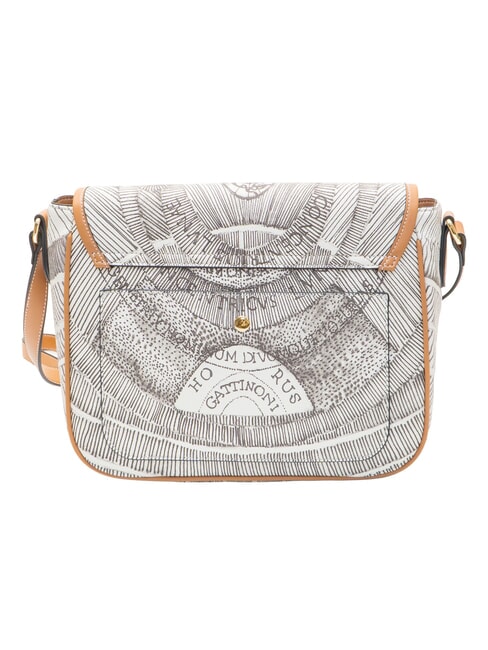 PLANETARIUM Shoulder bag with flap ink sepia/lt tan - Women&rsquo;s Bags