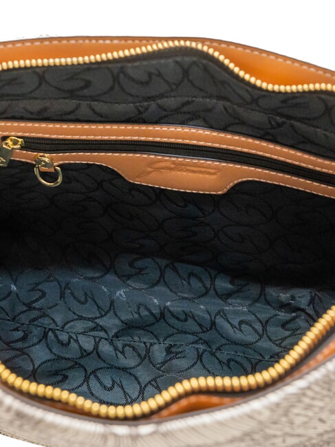 PLANETARIUM Shoulder bag with flap ink sepia/lt tan - Women&rsquo;s Bags