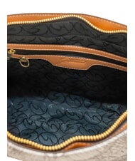 GATTINONI PLANETARIUM Shoulder bag with flap ink sepia/lt tan - Women&rsquo;s Bags - 5