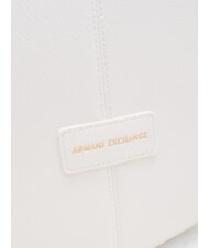 ARMANI EXCHANGE LIZ PEBBLE Large hobo shoulder bag off-white - Women&rsquo;s Bags - 3