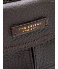 THE BRIDGE MARTINA Mini handbag with shoulder strap mocha with gold - Women&rsquo;s Bags - 4