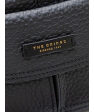 THE BRIDGE MARTINA Mini handbag with shoulder strap Black Gold - Women&rsquo;s Bags - 3