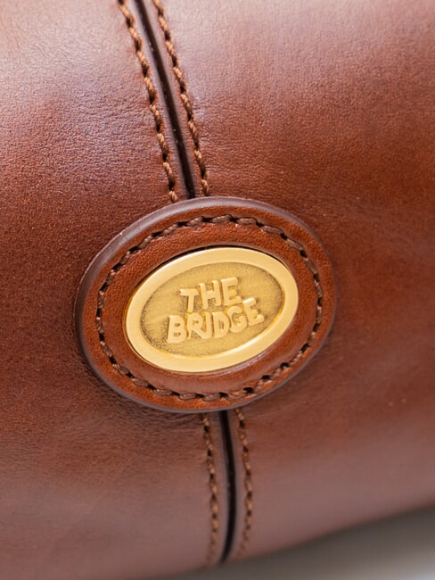 STODO Shoulder bag, in leather BROWN - Women&rsquo;s Bags