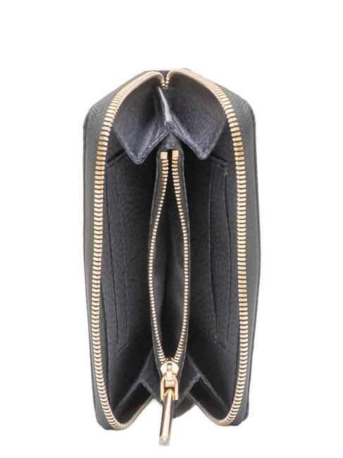B-CLUB Large zip-around wallet dark black - Women&rsquo;s Wallets