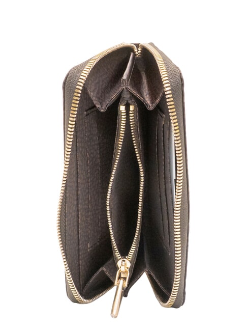 B-CLUB Large zip-around wallet chocolate - Women&rsquo;s Wallets