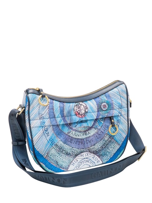 PLANETARIUM Hobo shoulder bag aquamarine/dk navy - Women&rsquo;s Bags