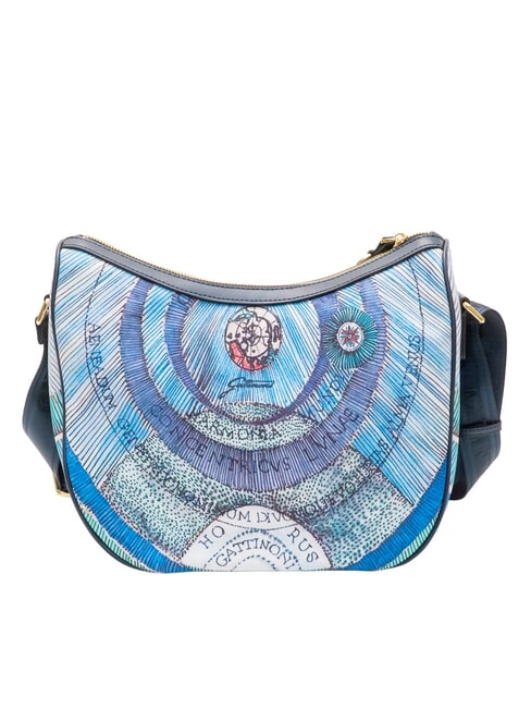 PLANETARIUM Hobo shoulder bag aquamarine/dk navy - Women&rsquo;s Bags