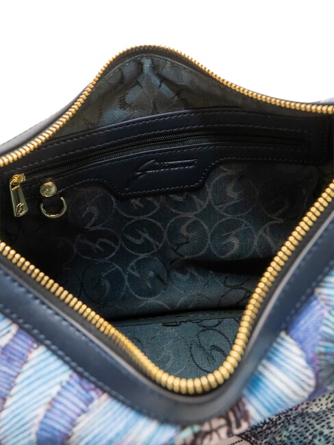 PLANETARIUM Hobo shoulder bag aquamarine/dk navy - Women&rsquo;s Bags