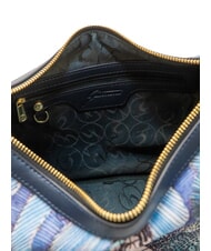 GATTINONI PLANETARIUM Hobo shoulder bag aquamarine/dk navy - Women&rsquo;s Bags - 5