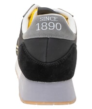 U.S. POLO ASSN. JAKE Mixed leather sneakers BLK - Men&rsquo;s shoes - 4