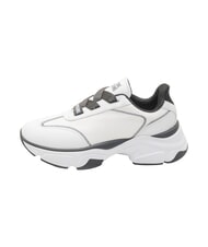 LOVE MOSCHINO STARDUST High-soled sneakers White black - Women&rsquo;s shoes - 3