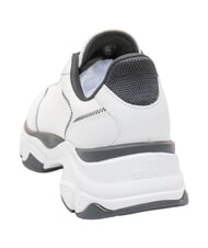 LOVE MOSCHINO STARDUST High-soled sneakers White black - Women&rsquo;s shoes - 4