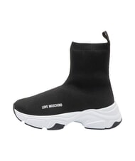 LOVE MOSCHINO STARDUST Sock shoe Black - Women&rsquo;s shoes - 5
