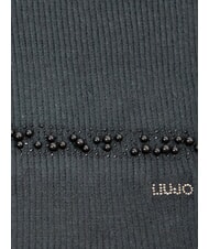 LIUJO PERLE Scarf BLACK - Scarves - 2