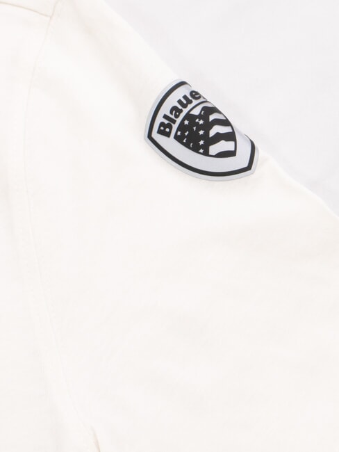 KEENAN Cotton T-shirt snow white - T-shirt