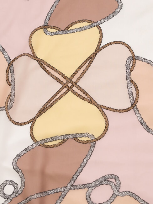 LOGO Printed scarf natural - Scarves