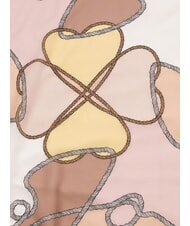 LIUJO LOGO Printed scarf natural - Scarves - 3