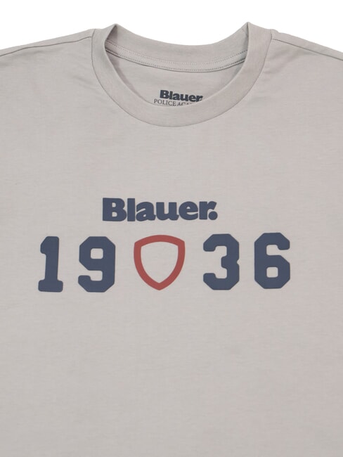 CHAMBERLAIN Cotton T-Shirt foggy grey - T-shirt
