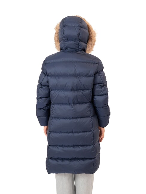 GLEAM Down jacket with hood dark blue - Women's down jackets
