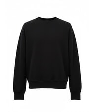 TRUSSARDI JERSEY Cotton sweatshirt black - Sweatshirts - 3