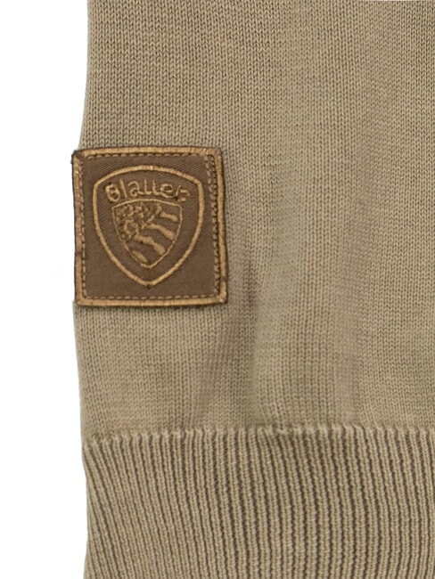 HERALD Cotton sweater green 60h - Men's Sweaters