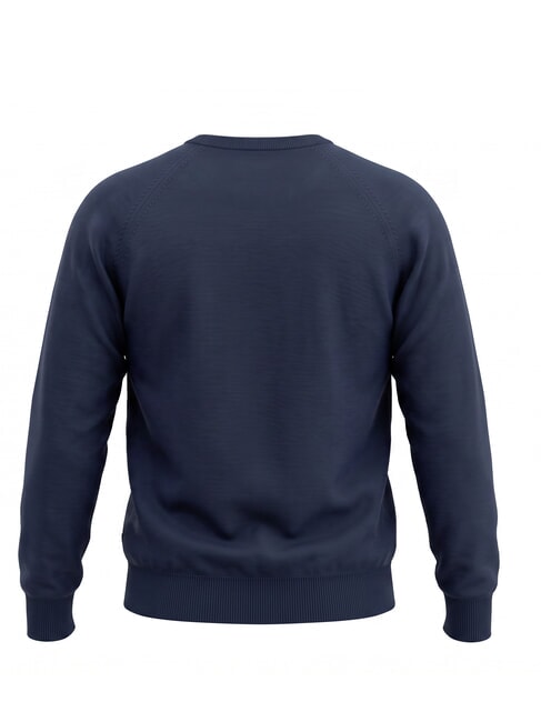 HERALD Cotton sweater blue - Men's Sweaters