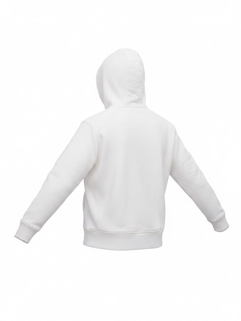 CARDINTON Full zip sweatshirt with hood optical white - Sweatshirts