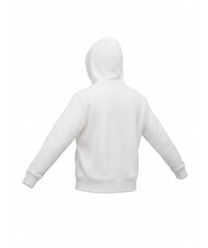 BLAUER CARDINTON Full zip sweatshirt with hood optical white - Sweatshirts - 3